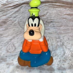 Disney Plastic Goofy Drink Travel Container 10.5”